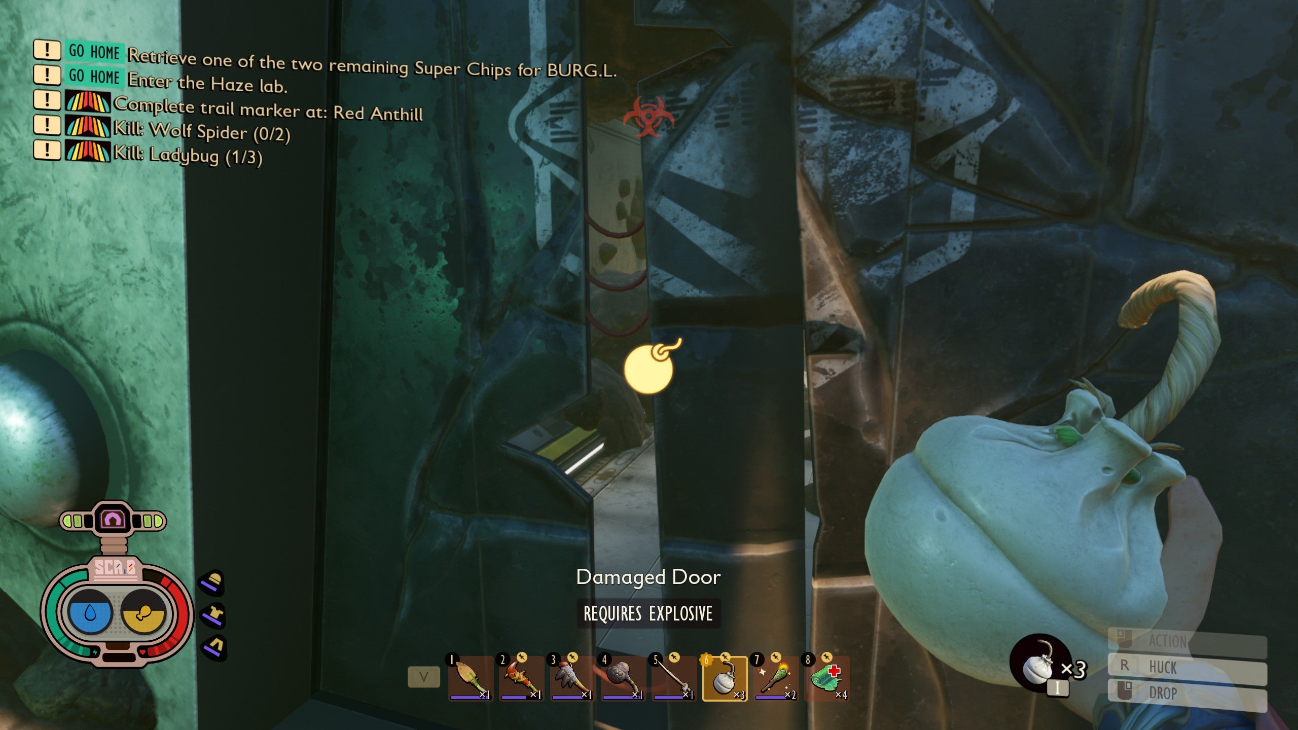 Grounded How to open the Haze lab and survive the gas VG247